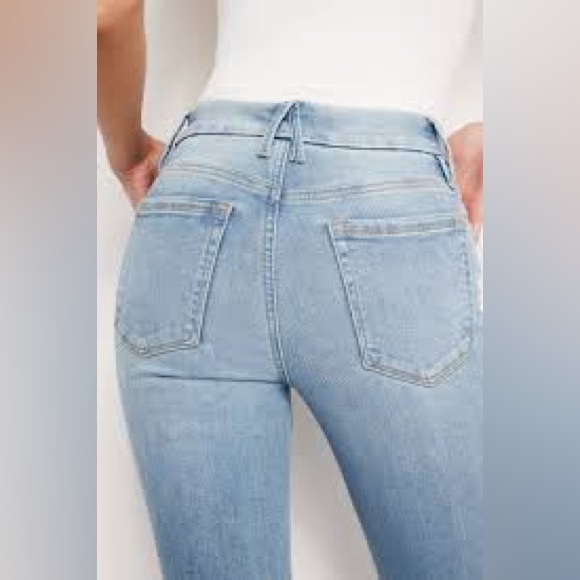 NWT GOOD AMERICAN good legs Skinny crop $139 retail size 6/ 28 - Picture 1 of 4